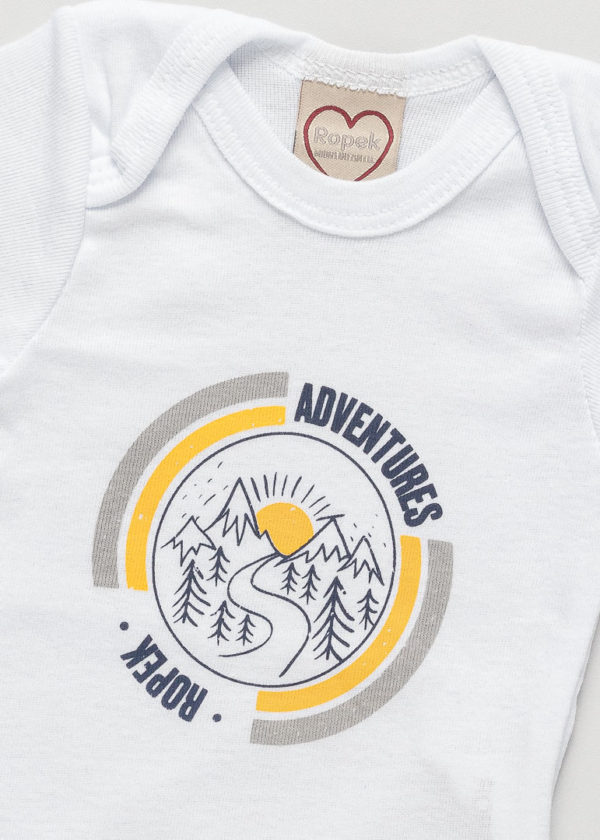body infantil algodão