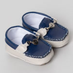 mocassim bebe marinho