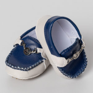 mocassim bebe marinho