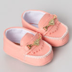 mocassim bebe pêssego