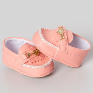 mocassim bebe pêssego