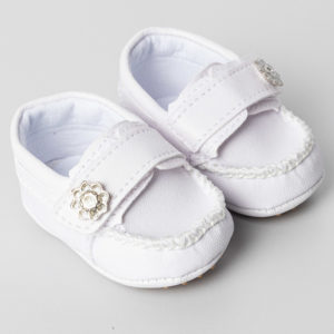 mocassim bebe branco