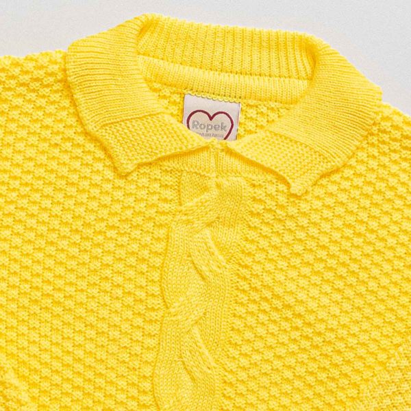 poncho infantil lã