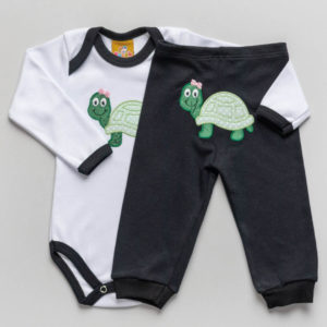 comprar moda conjunto body pagão bordado nenem baby bebe loja online ropek atacado varejo verao estampa divertida confortavel enxoval comprido rn p m g