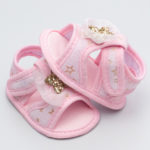 sandália infantil rosa