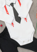 conjunto bebe gravata divertido loja ropek comprar (1)