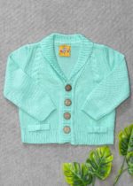 cardigan menta feminino