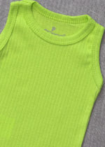 body regata canelado verde