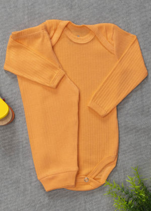 conjunto canelado longo laranja