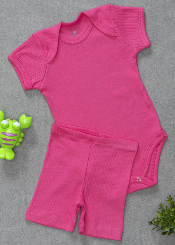 conjunto canelado infantil