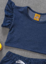 conjunto manga babado