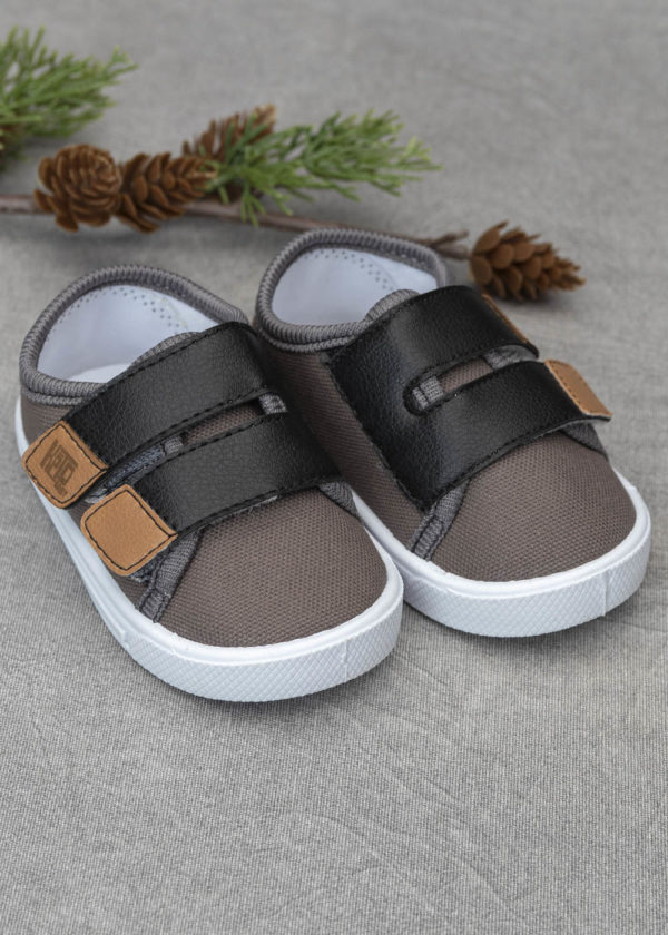 Tênis Infantil Chumbo Conforto Velcro