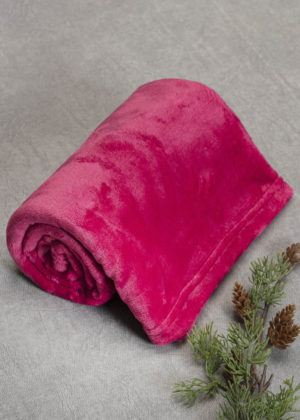 manta infantil microfibra Pink