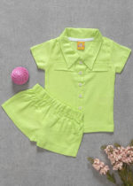 conjunto viscolinho verde lima