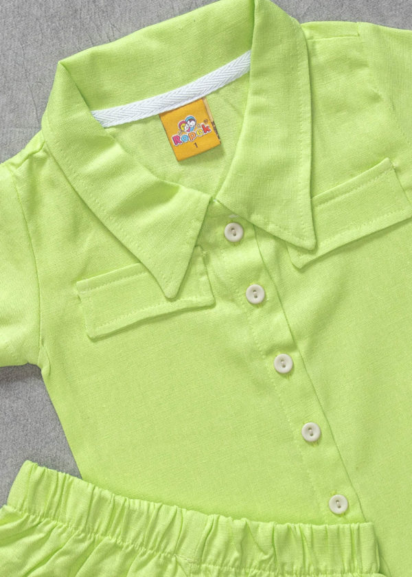 conjunto viscolinho verde lima