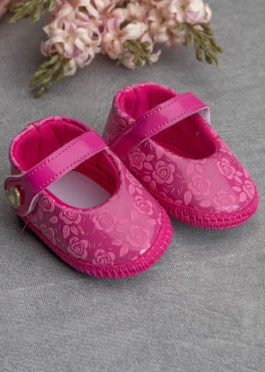 Sapatilha infantil flores