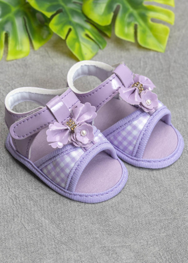 sapatinho verniz lavanda