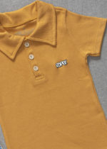 Camiseta Gola Polo Caramelo