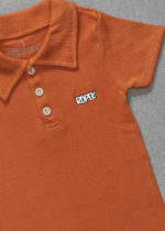 Camiseta Gola Polo Ferrugem