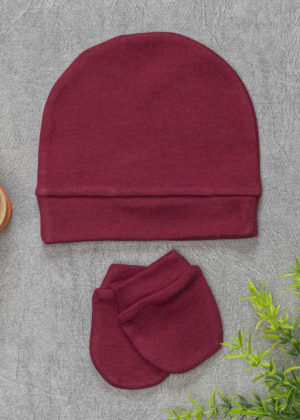 kit touca e luva bordo