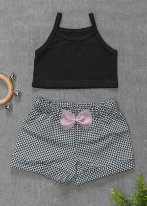 conjunto menina cropped