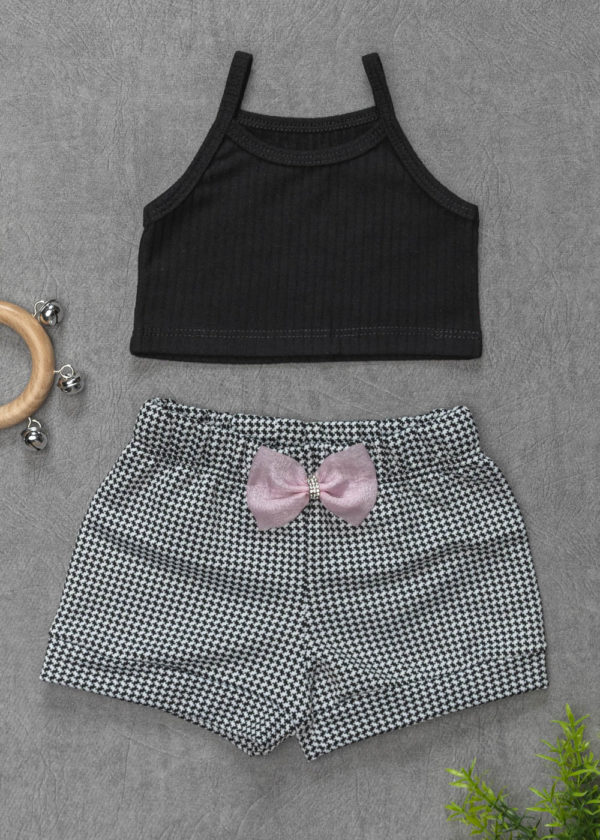 conjunto menina cropped
