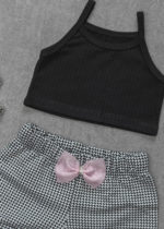 conjunto menina cropped