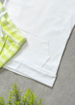 conjunto camiseta com bolso canguru