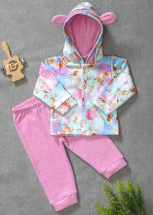 conjunto capuz mundo encantado