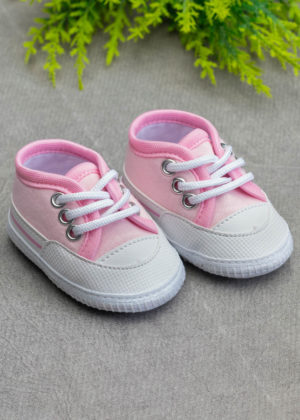 Tênis Bebê Rosa Star