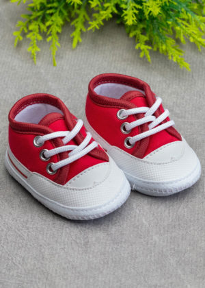Tênis Bebê Vermelho Star