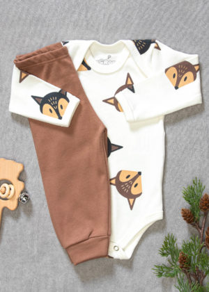 conjunto body infantil