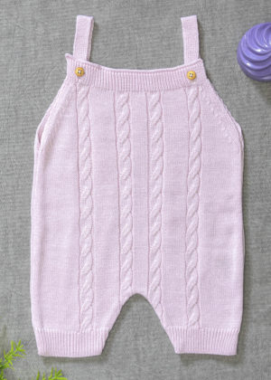 jardineira romper tricot