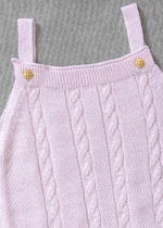 jardineira romper tricot