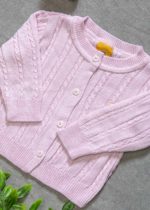 casaco cardigan tricot