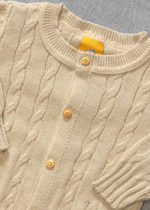 casaco cardigan tricot