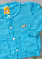 casaco cardigan tricot