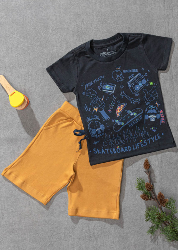 conjunto infantil suedine