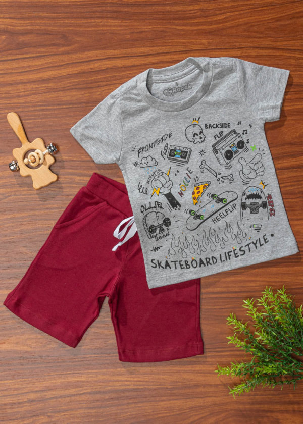 conjunto infantil suedine