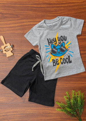 conjunto infantil suedine