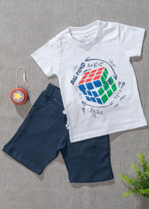 conjunto infantil suedine