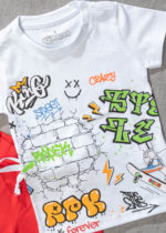 conjunto infantil suedine