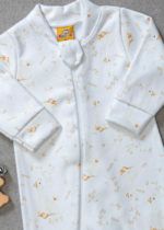 Macacão soft quentinho perfeito para inverno na estampa de Gansos