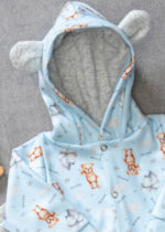 Conjunto Infantil Soft Capuz Urso Balões