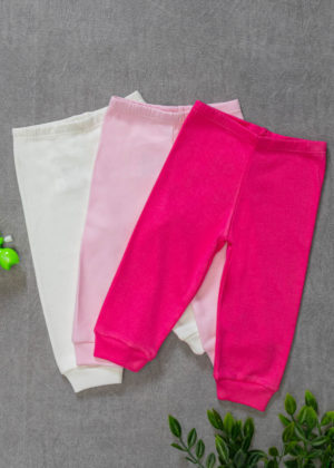 kit calça suedine menina