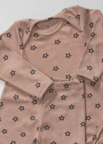 conjunto canelado estampado