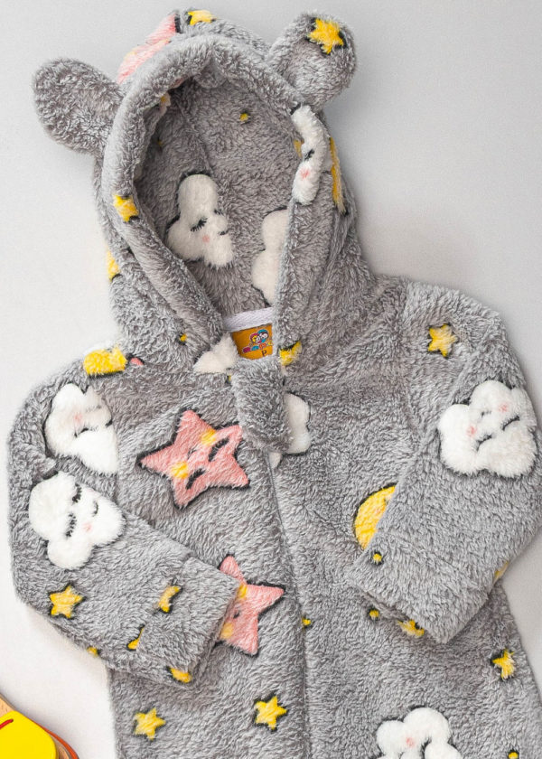 macacão teddy microfibra