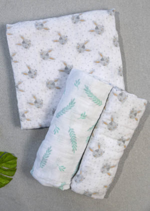 cueiro swaddle algodão